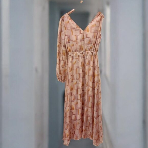 NWT En Saison Winnie One Sleeve Maxi Dress - Picture 4 of 6